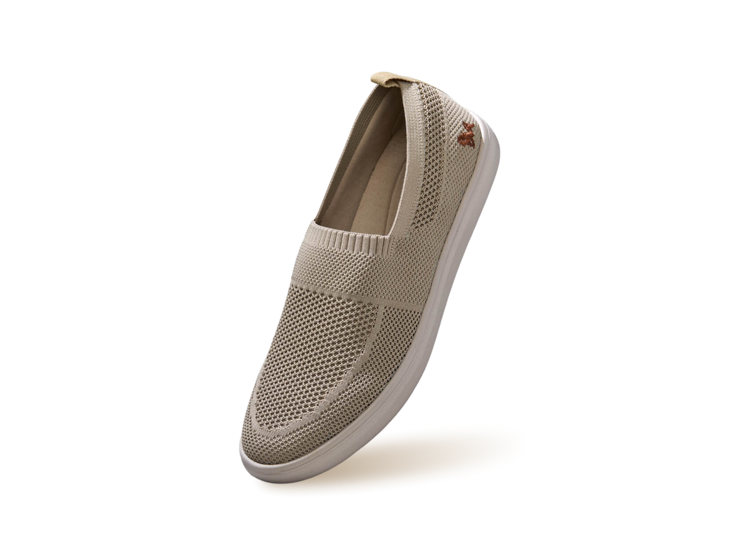 Casual Ease Slip Ons : Taupe by My Store