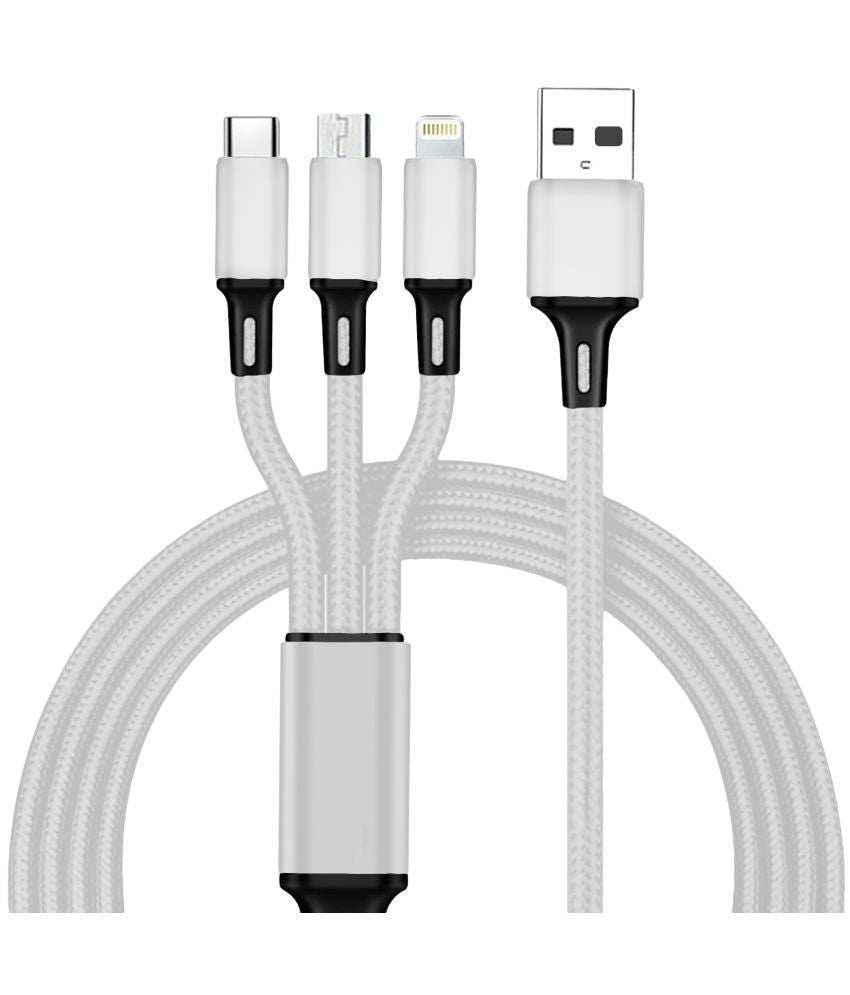 Order TecSox 3in1 Braided Cable Online | Support All Devices