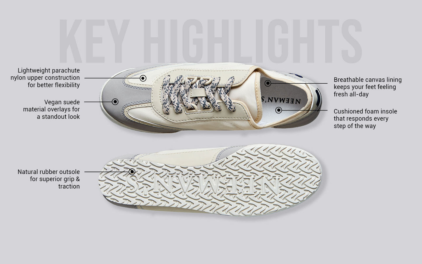 The Urban Ease : Ivory-Grey by My Store