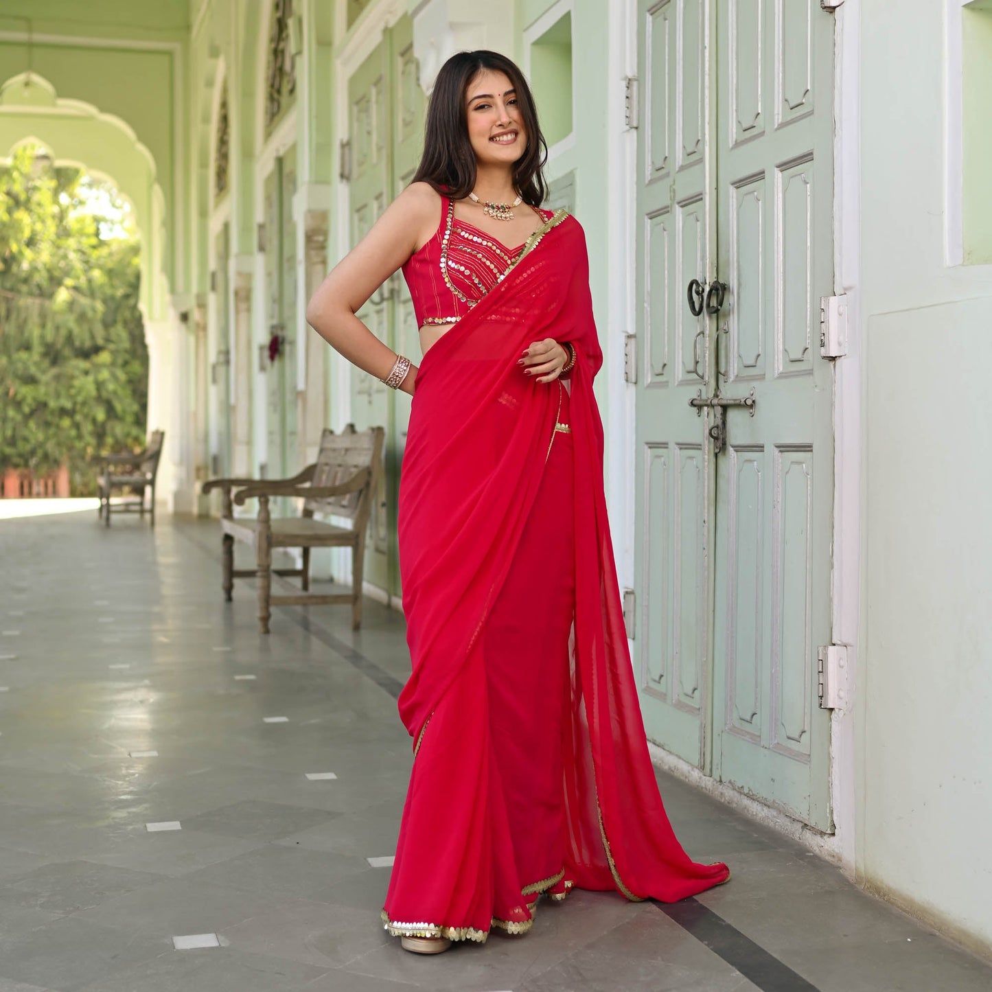 SONALI DRAPE SAREE