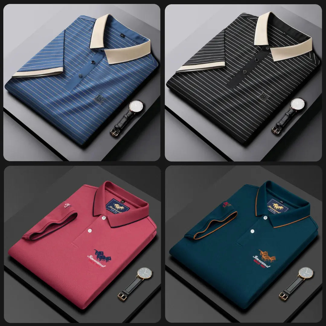 Premium Polo T-shirt ( Pack of 4 ) Xsmart World