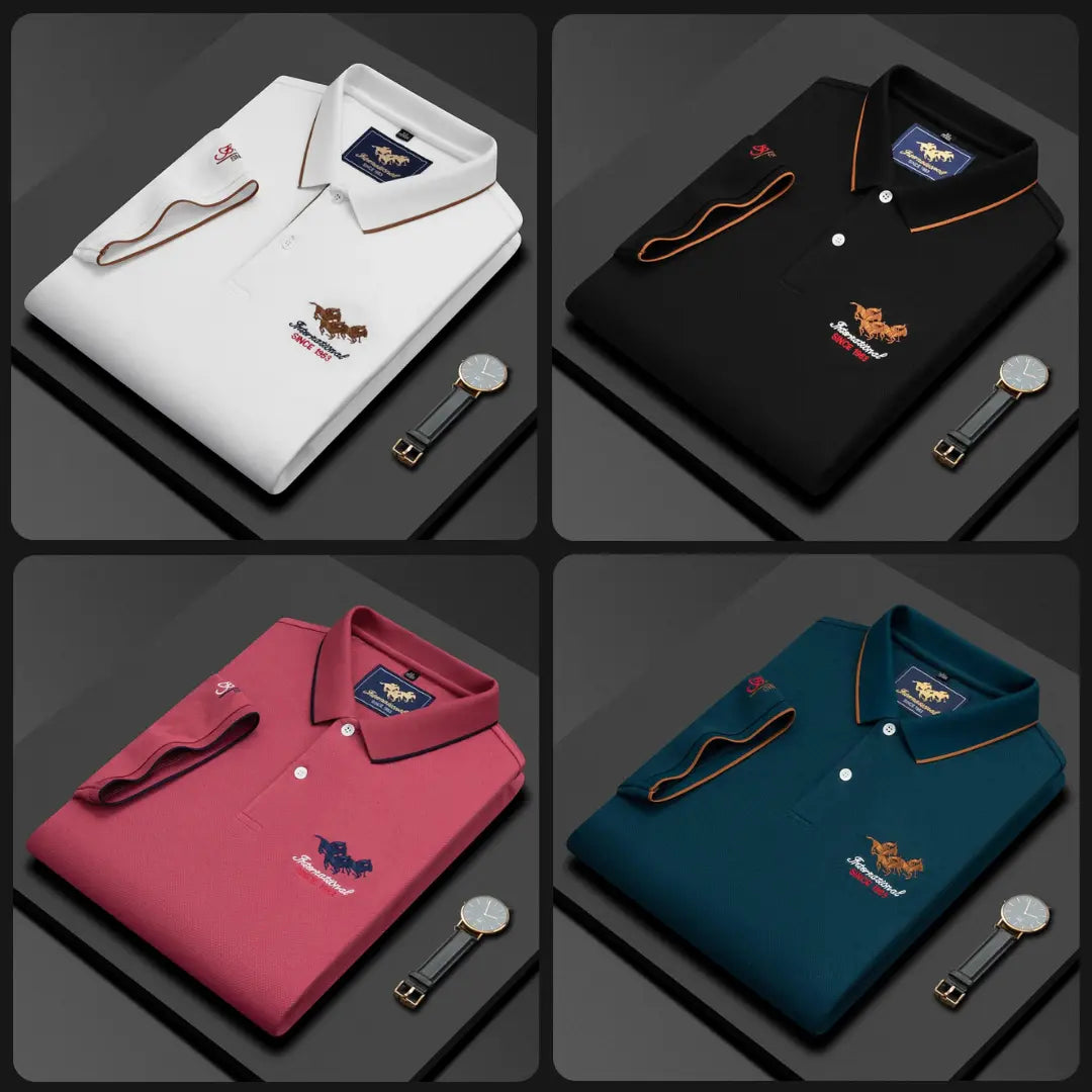 Premium Polo T-shirt ( Pack of 4 ) Xsmart World