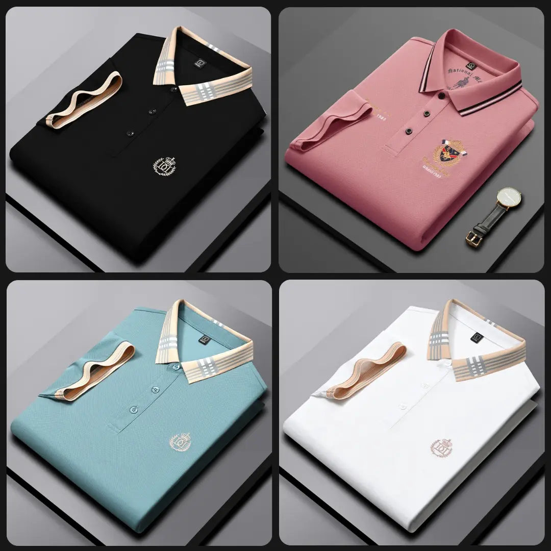 Premium Polo T-shirt ( Pack of 4 ) Xsmart World