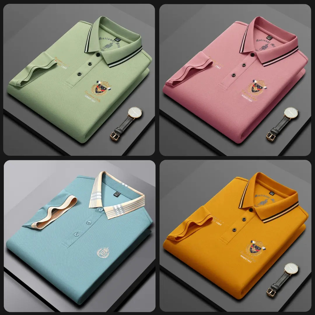 Premium Polo T-shirt ( Pack of 4 ) Xsmart World