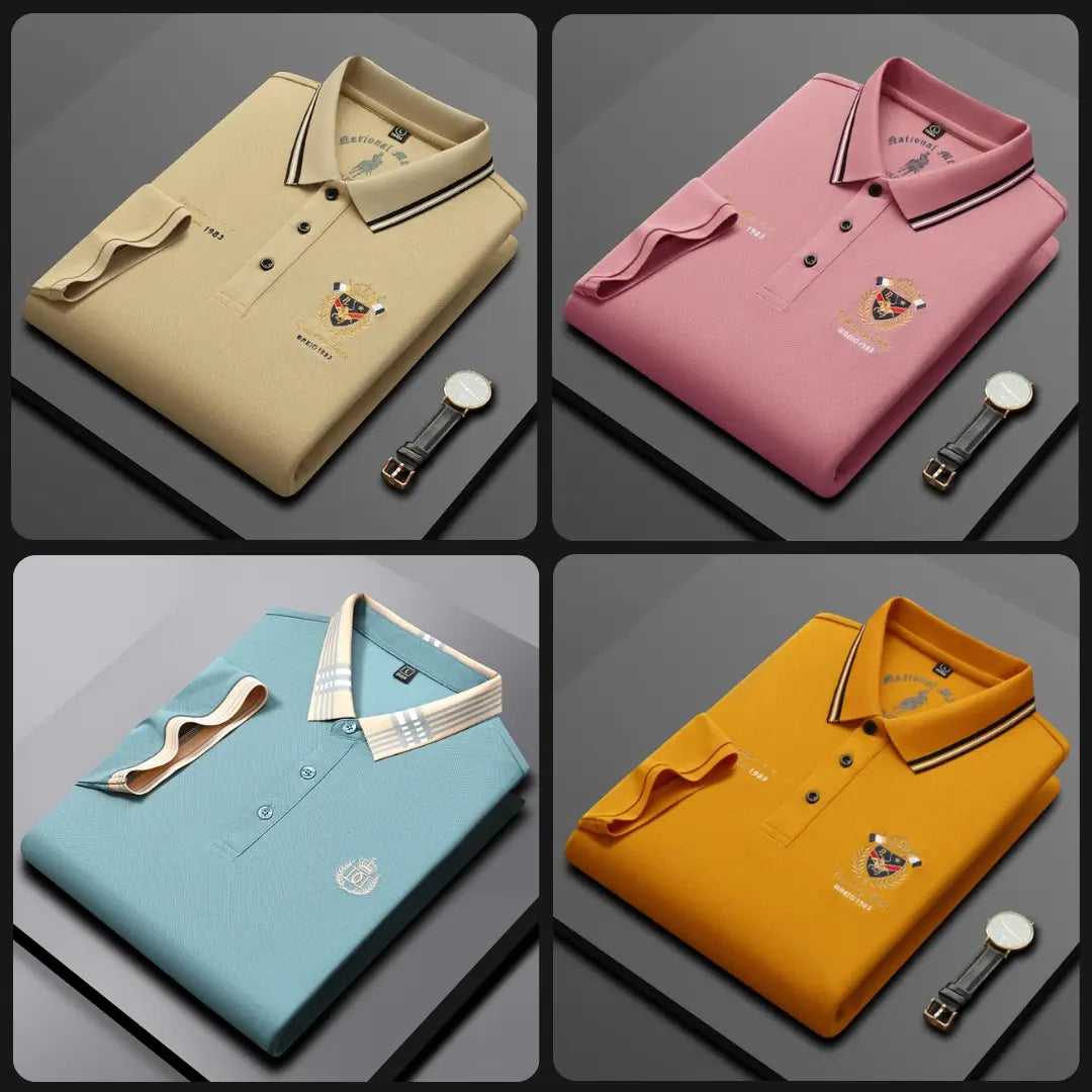 Premium Polo T-shirt ( Pack of 4 ) Xsmart World