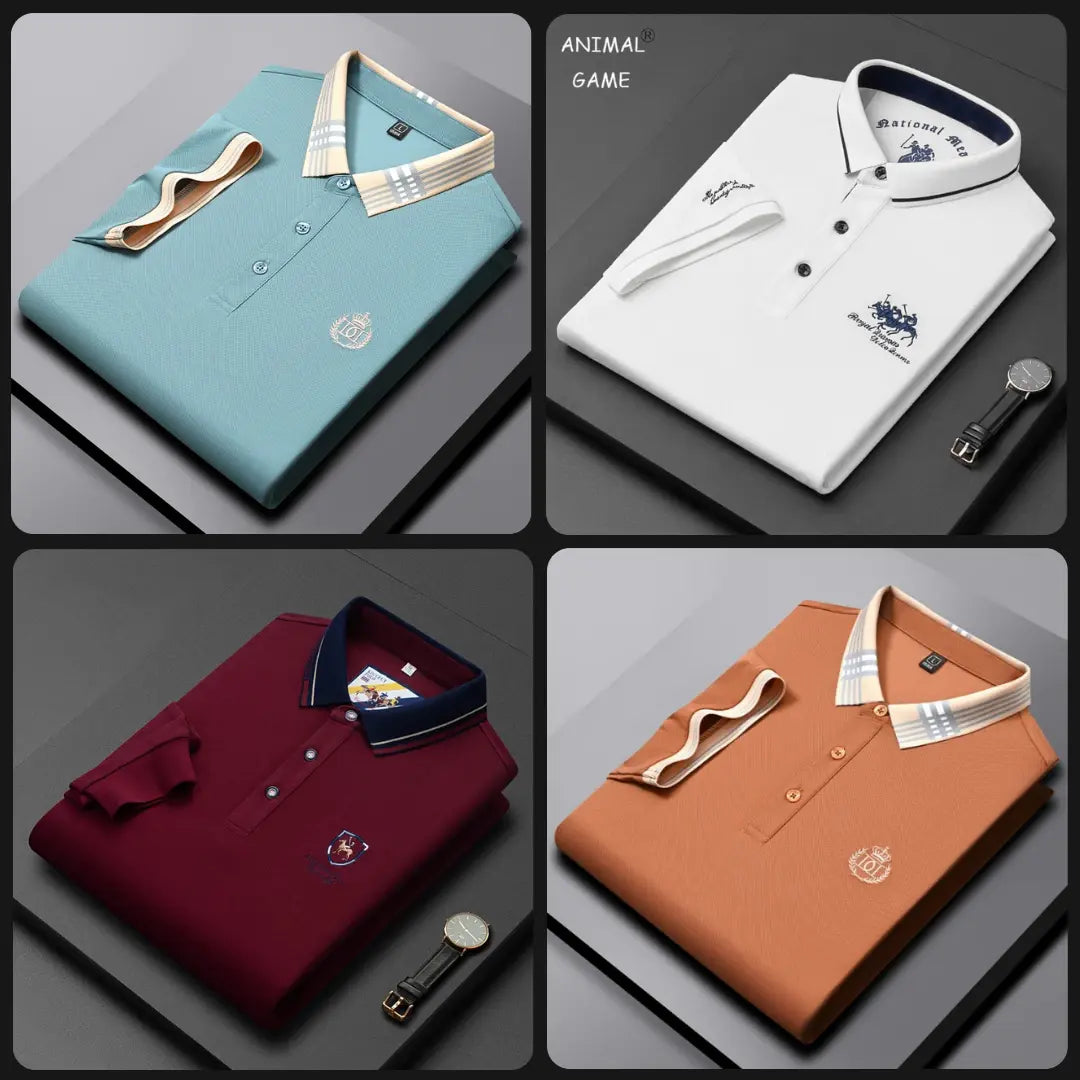 Premium Polo T-shirt ( Pack of 4 ) Xsmart World