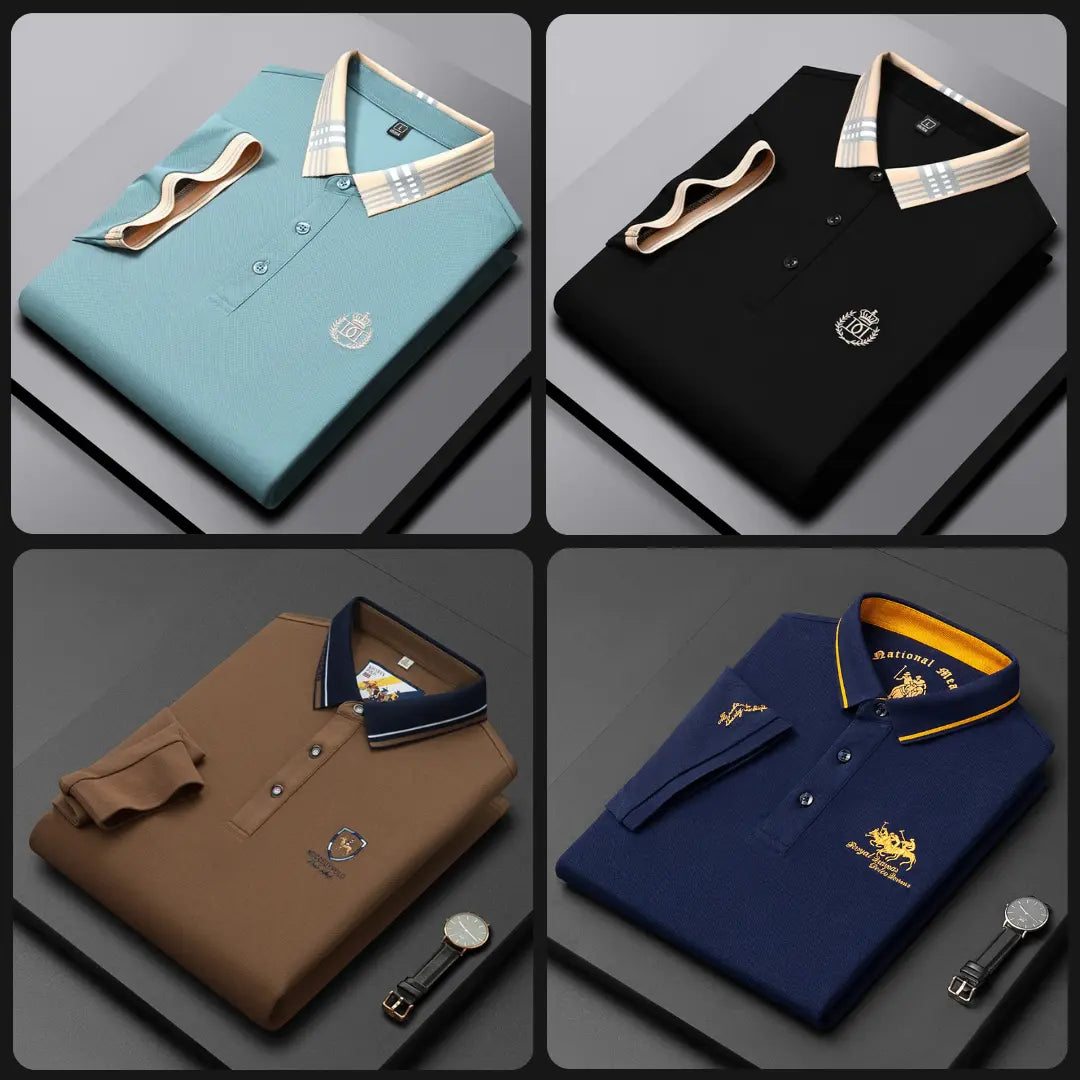Premium Polo T-shirt ( Pack of 4 ) Xsmart World