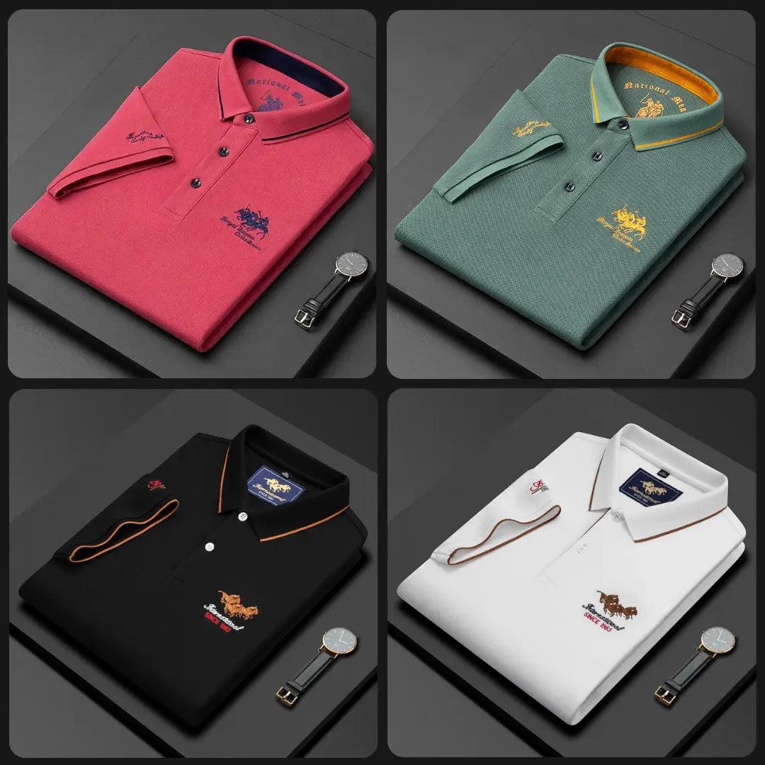 Premium Polo T-shirt ( Pack of 4 ) Xsmart World