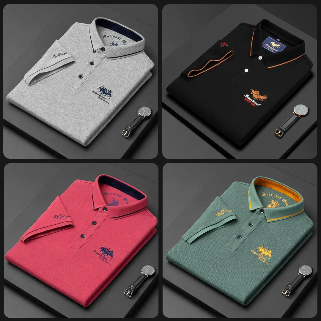 Premium Polo T-shirt ( Pack of 4 ) Xsmart World