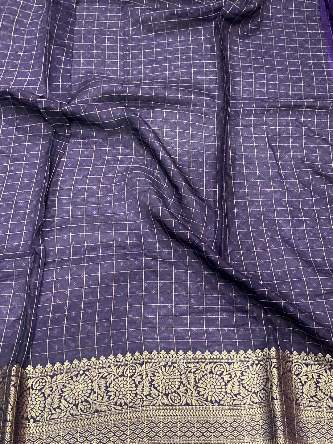 Mughal Heritage Viscose Dola Silk Saree by My Store