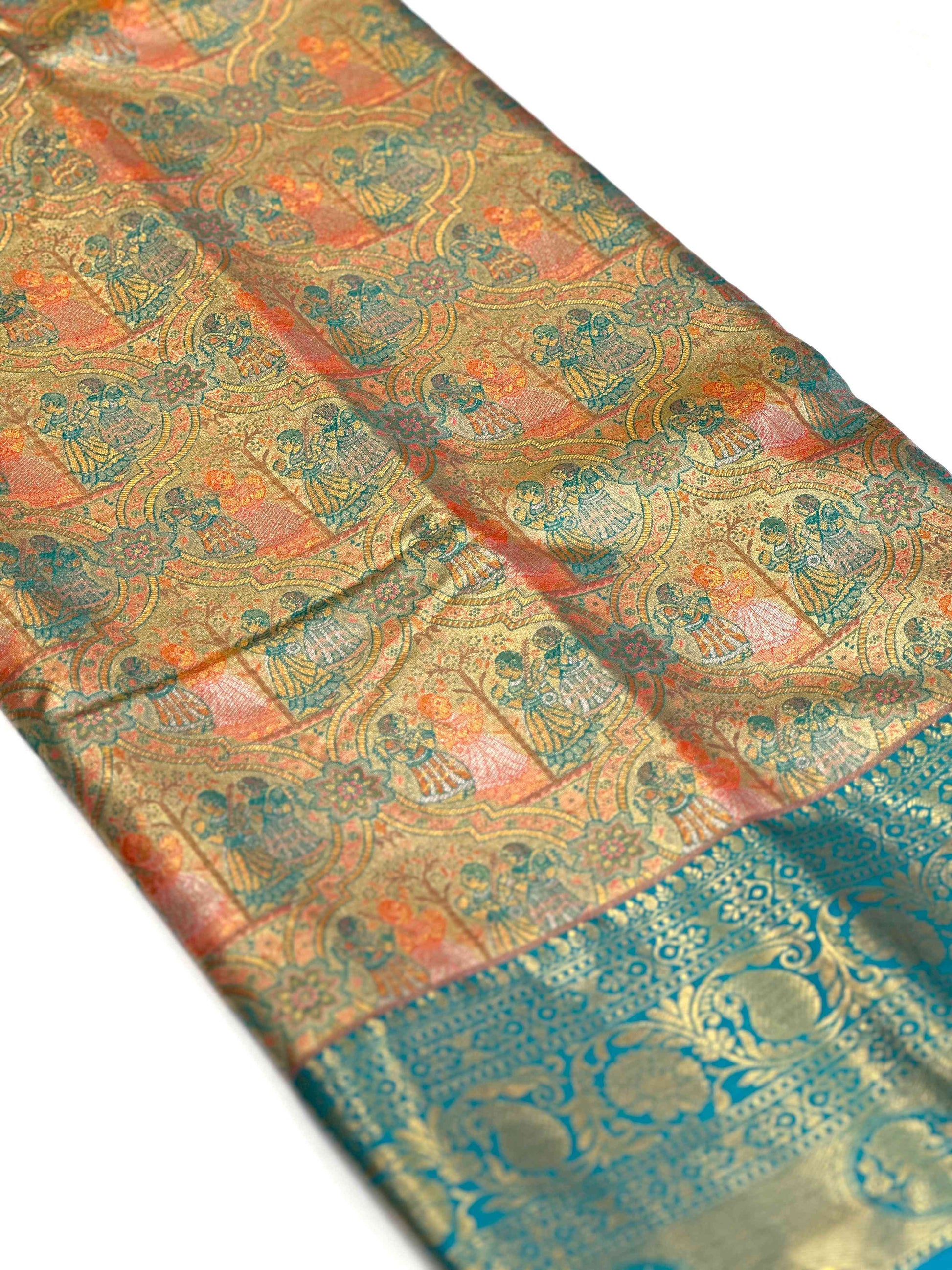 Heritage Dharmavaram Silk Saree by My Store