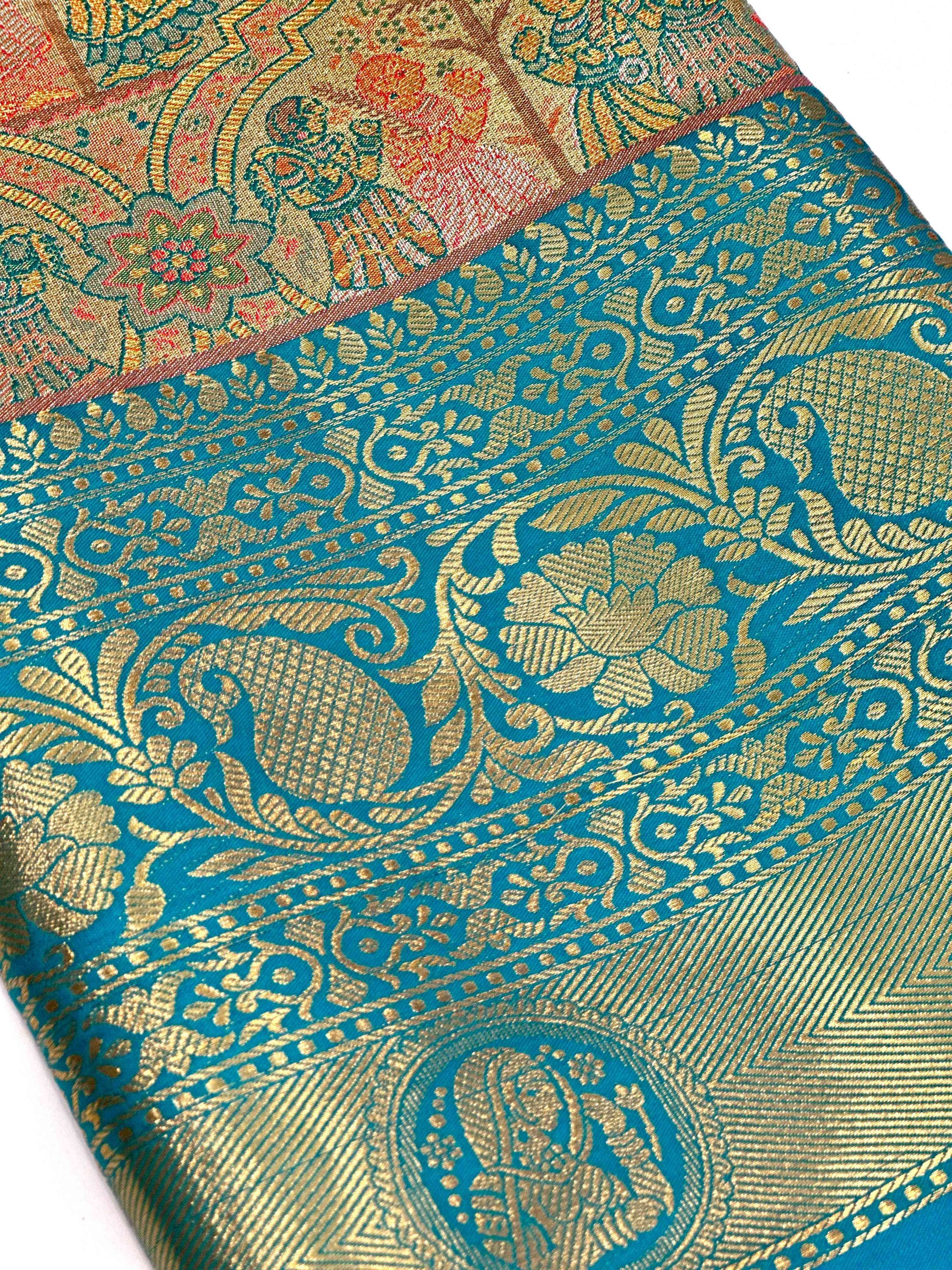 Heritage Dharmavaram Silk Saree by My Store