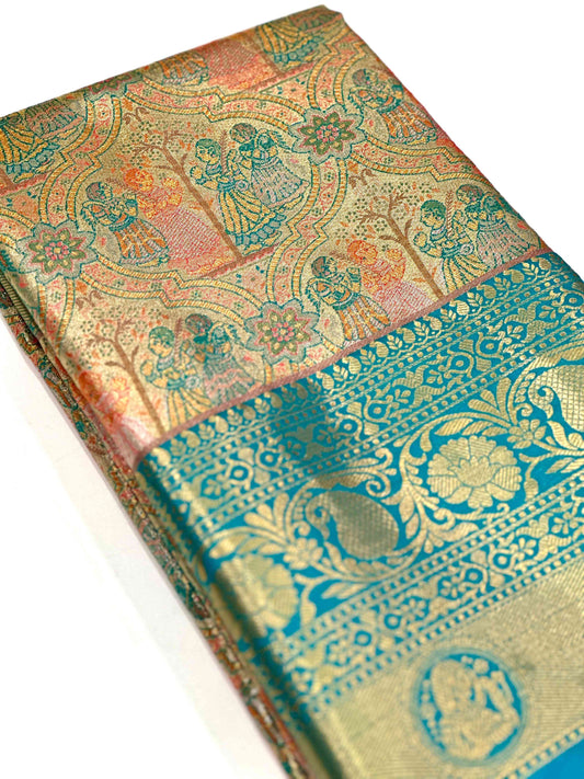 Heritage Dharmavaram Silk Saree by My Store