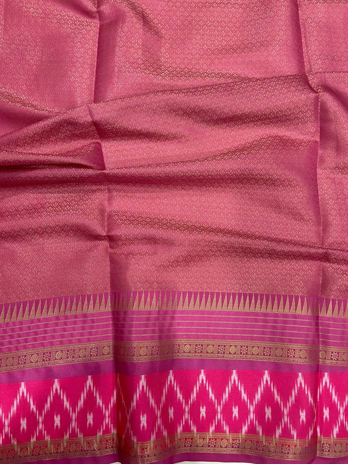 Kota Doriya Ikkat Printed Saree by My Store