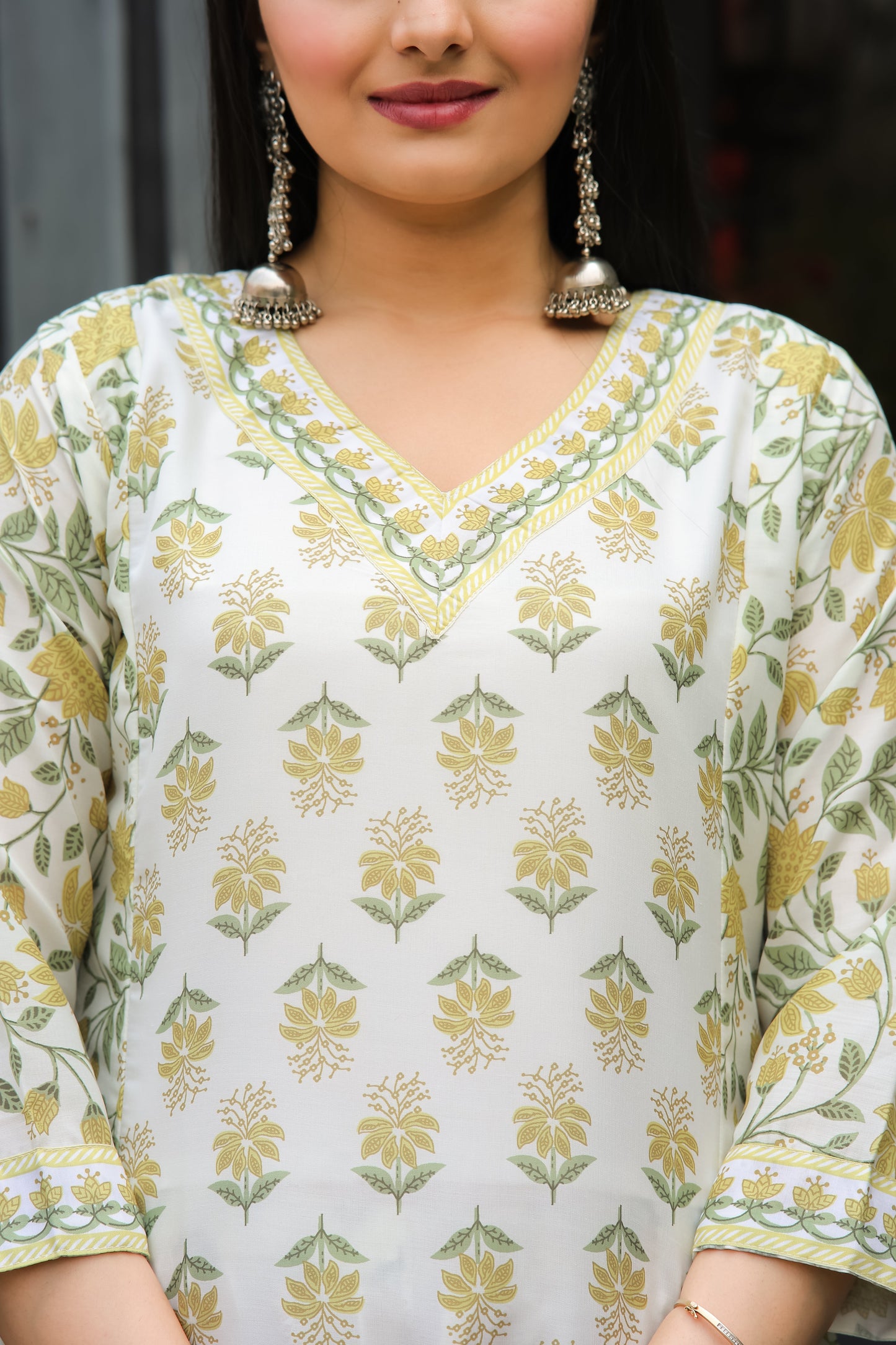Casual Wear Printed Cotton Kurta Set