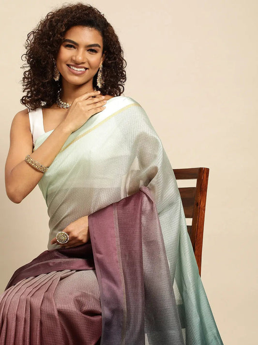 Ombre Soft Kota Doriya Party Wear Saree by My Store