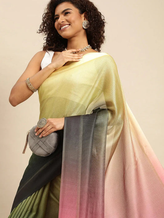 Ombre Soft Kota Doriya Party Wear Saree by My Store