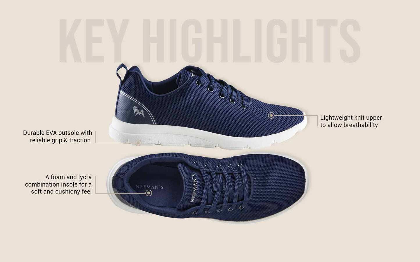 Comfort Stroll Sneakers : Blue by My Store