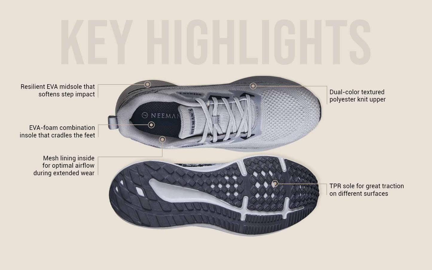 Dashing Walkers : Grey by My Store