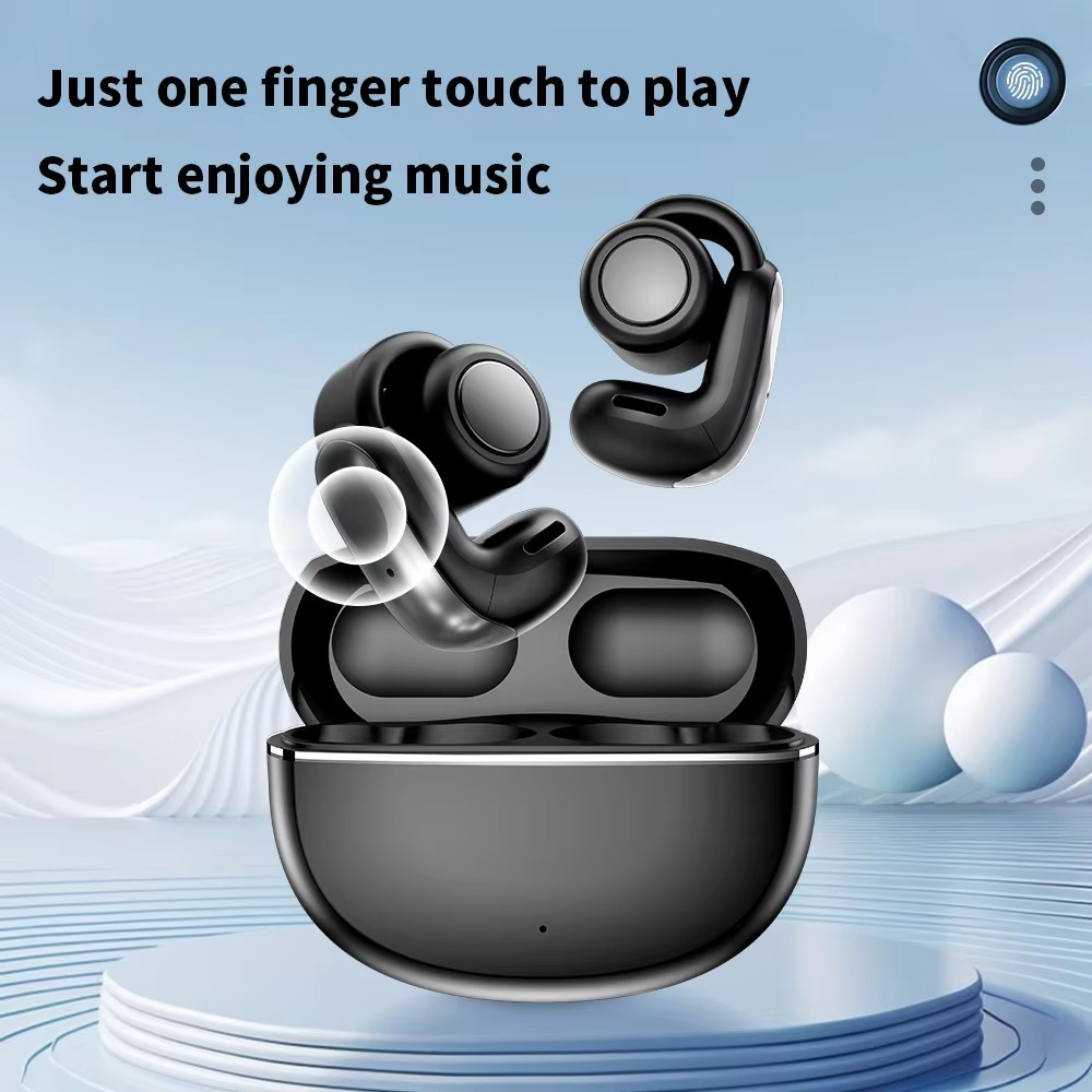 Open-Ear YX31 OWS Wireless Earbuds LED Battery Sports Earphones Ultra-Low Gaming Latency Shocking Stereo Bass Listening Over Ear