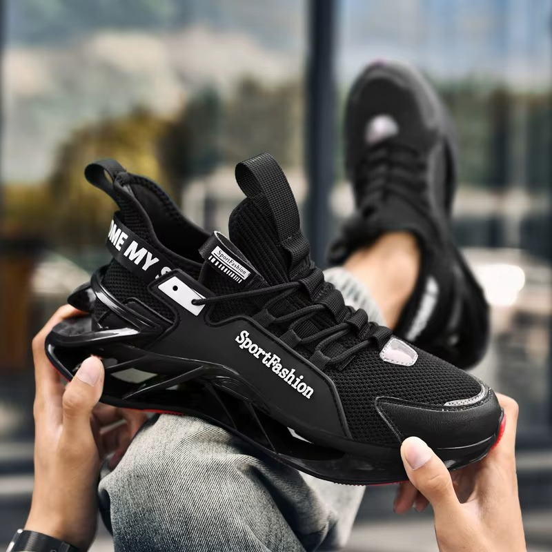 All-match Men's Blade Running Shoes Breathable Sneakers Jogging Shoes Fashion Sports Shoes Training Zapatillas by My Store