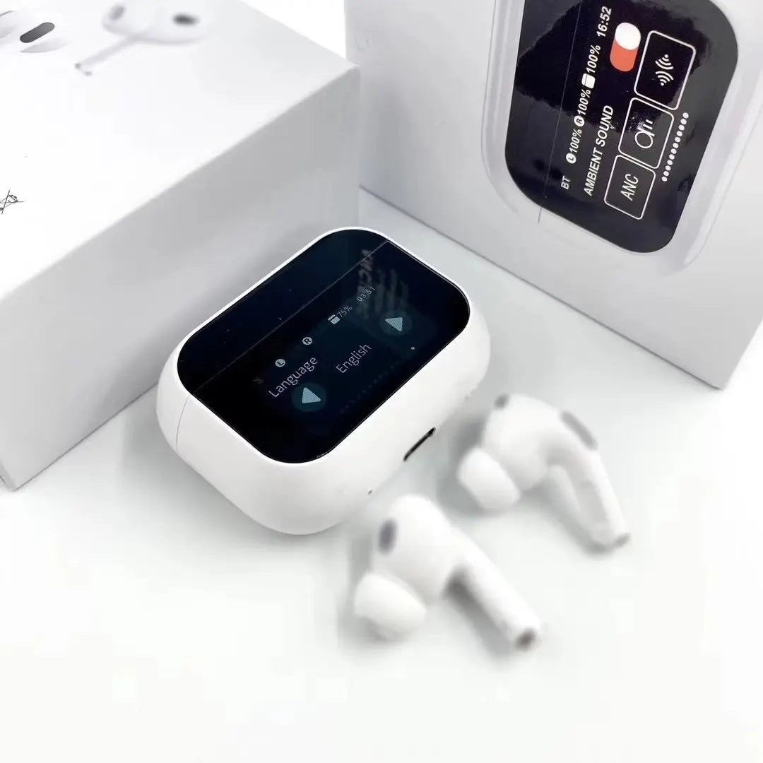 Earbuds A15 Pro Active Noise Cancelling Earbuds Personalized Audio Wireless Earphones with Convenient Lanyard and Type-C Charging Cable - My Store