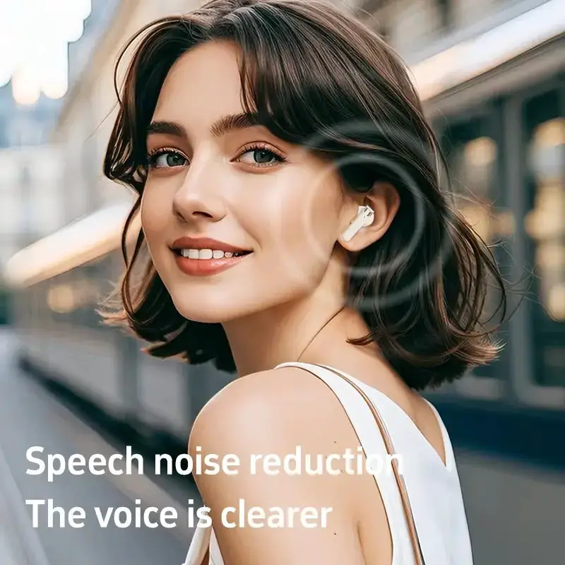 Earbuds M88 Retro Leather Camera Style Wireless Earbuds Noise Cancelling Earphones with True Stereo Surround Sound and Led Power Display - My Store