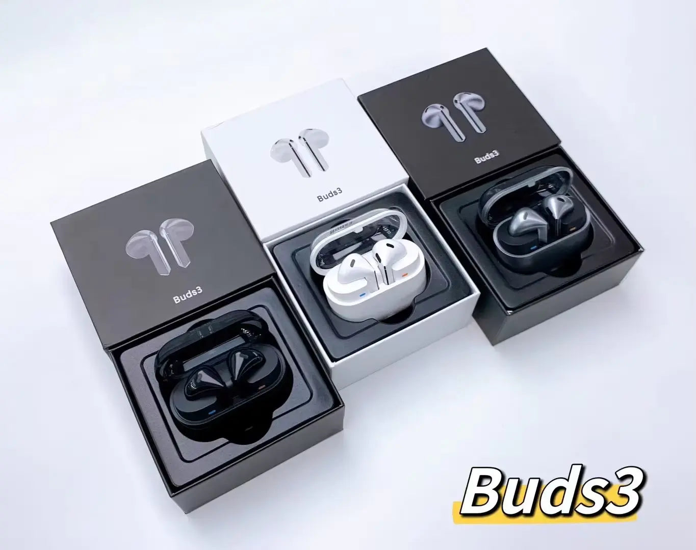 Earbuds Buds3 Active Noise Cancelling Wireless Earphones Semi-in-ear Earbuds with Unidirectional Speaker and Ultra-High Quality Sound - My Store