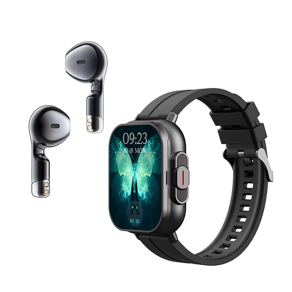 Earbuds 2025 Smart Watch BT Call 2 in 1 TWS Earphones With Earbuds NFC Health Monitoring Sports Smartwatch Headphones for Men D 8