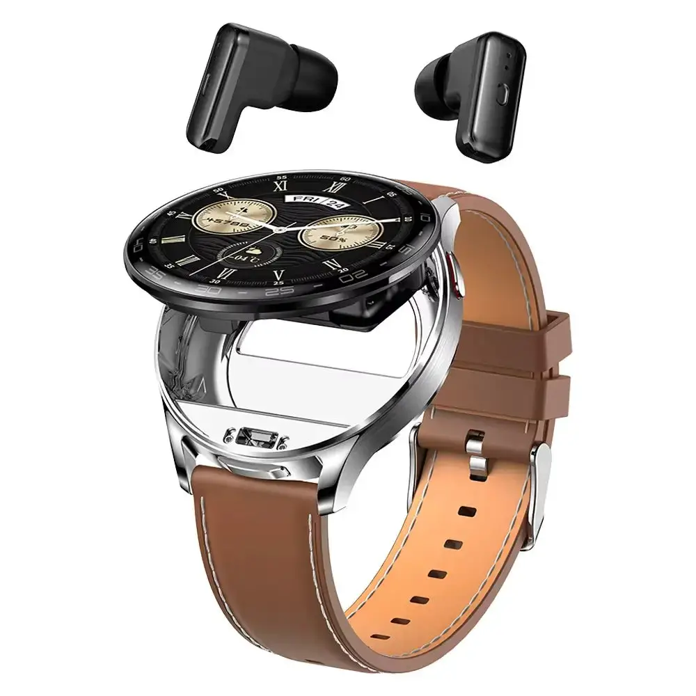 Earbuds 2 in 1 T97 Smart Watch with Wireless Earbuds Men Women Sport Health Monitoring Smartwatch Noise Reduction BT Headset - My Store
