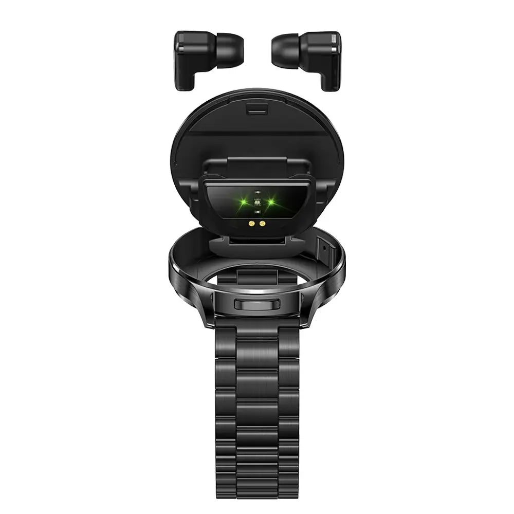 Earbuds 2 in 1 T97 Smart Watch with Wireless Earbuds Men Women Sport Health Monitoring Smartwatch Noise Reduction BT Headset - My Store