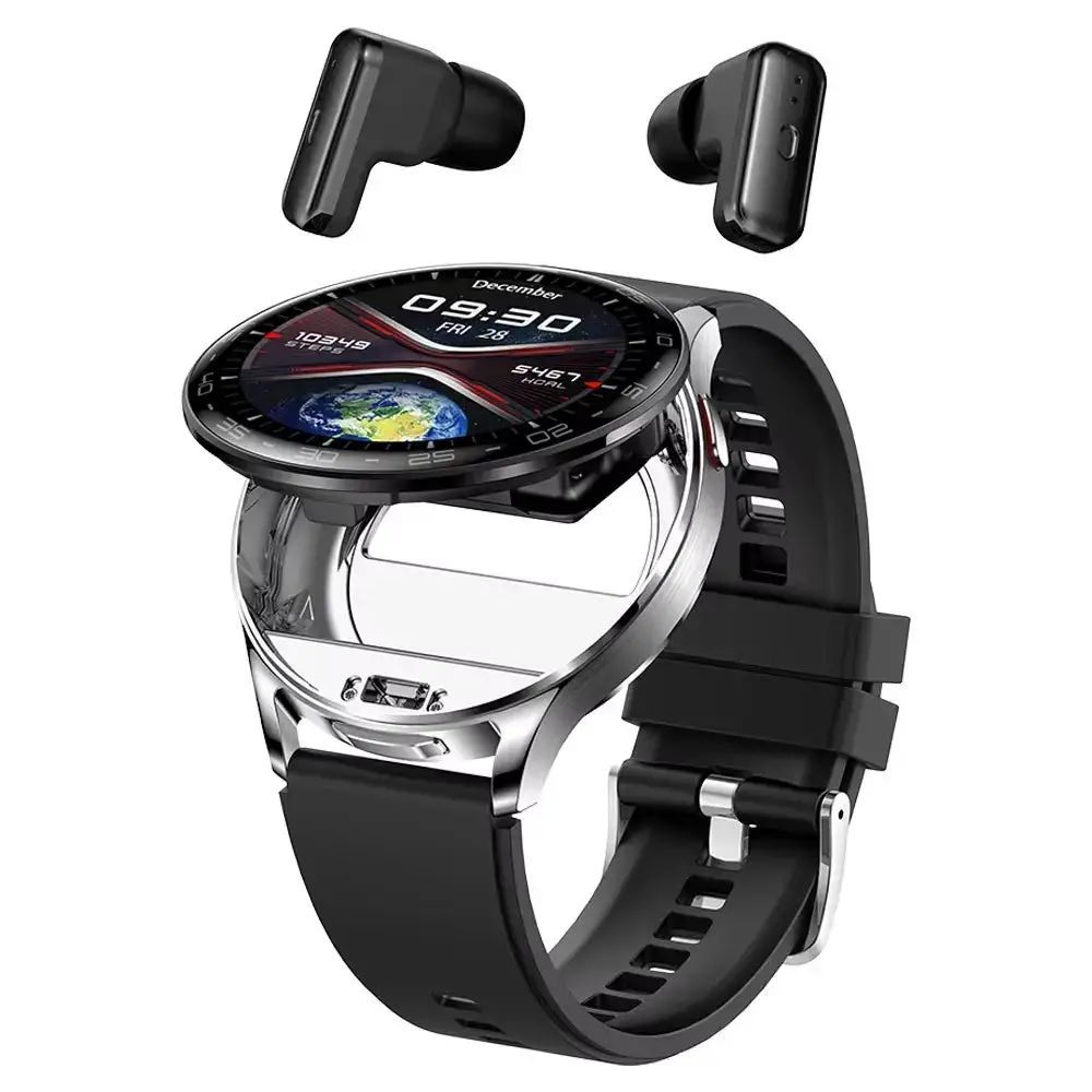 Earbuds 2 in 1 T97 Smart Watch with Wireless Earbuds Men Women Sport Health Monitoring Smartwatch Noise Reduction BT Headset - My Store