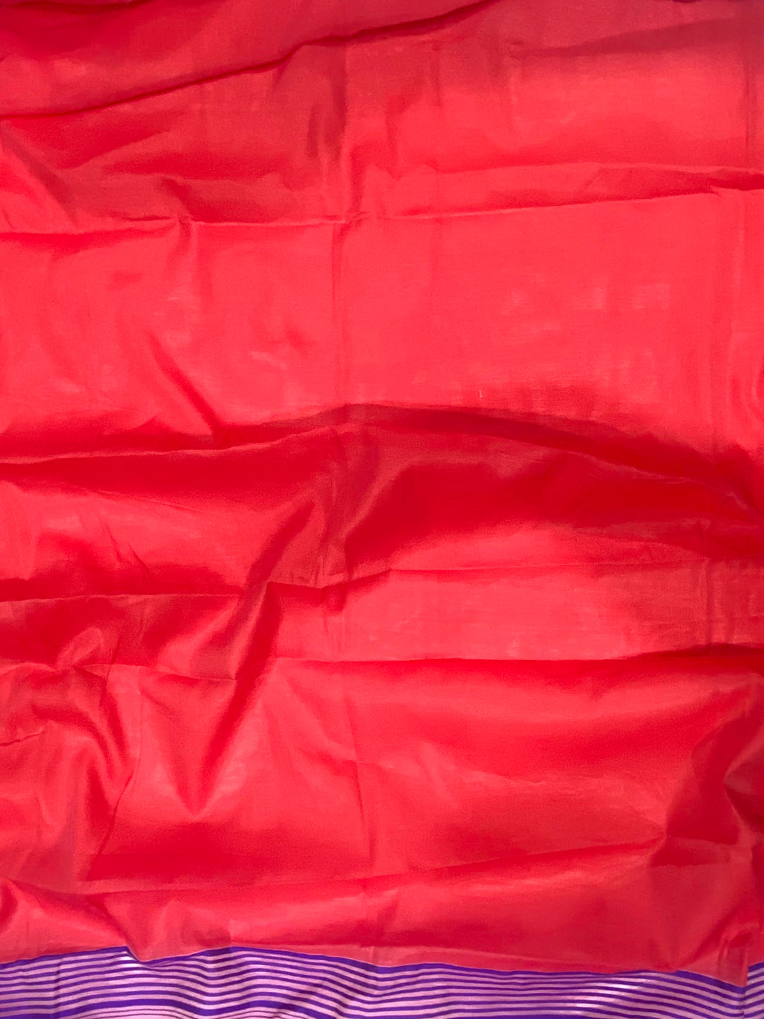 Rose Pink Dhakai Jamdani Cotton Silk Saree by My Store