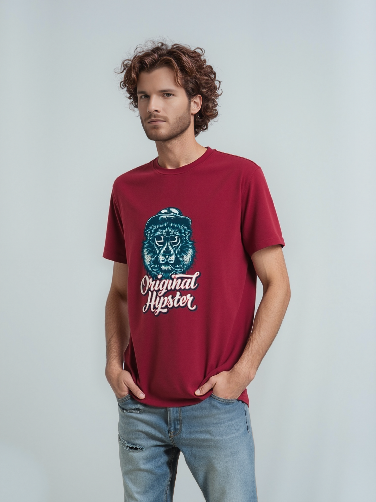 OG Hipster Lion T-Shirt