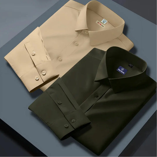 Pack of 2 Premium Cotton Shirt for Man Xsmart World