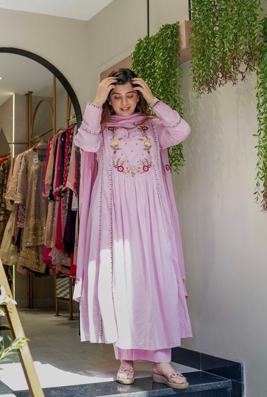 Pastel Grace Kurta set for women