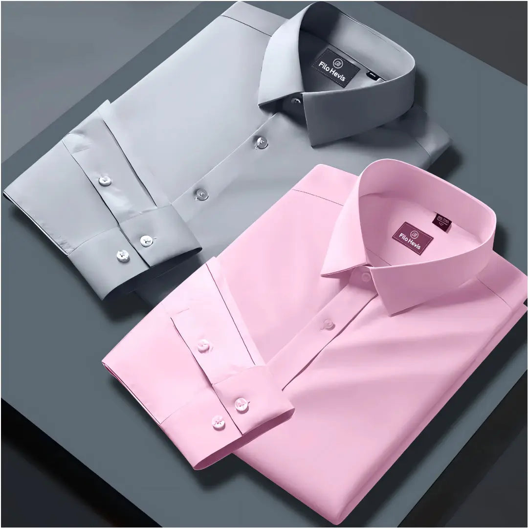 Pack of 2 Premium Cotton Shirt for Men Xsmart World