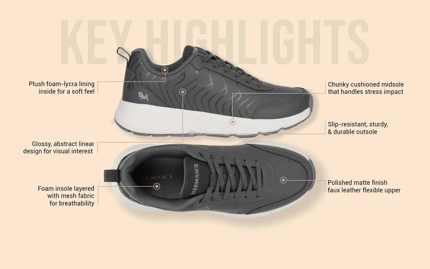 Preppy Kicks : Grey by My Store