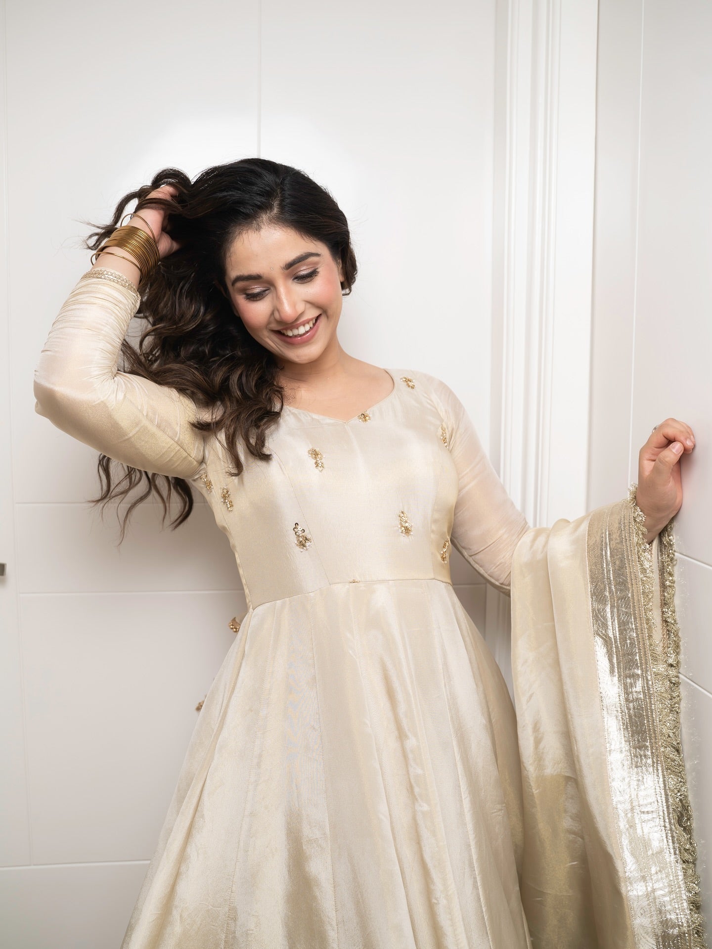 Elegant Anarkali Gown Set – Perfect for Weddings & Diwali by My Store
