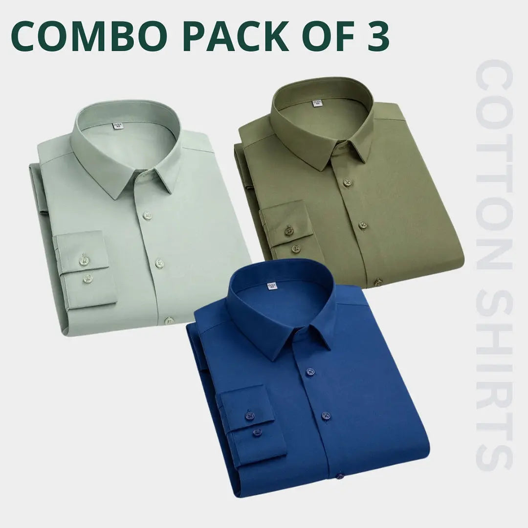 Premium Plain Shirt 100% High Quality Cotton Shirt The Largest Online Store