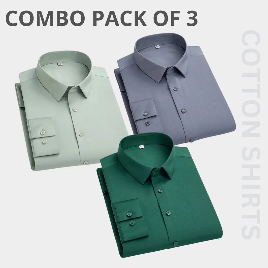 Premium Plain Shirt 100% High Quality Cotton Shirt The Largest Online Store