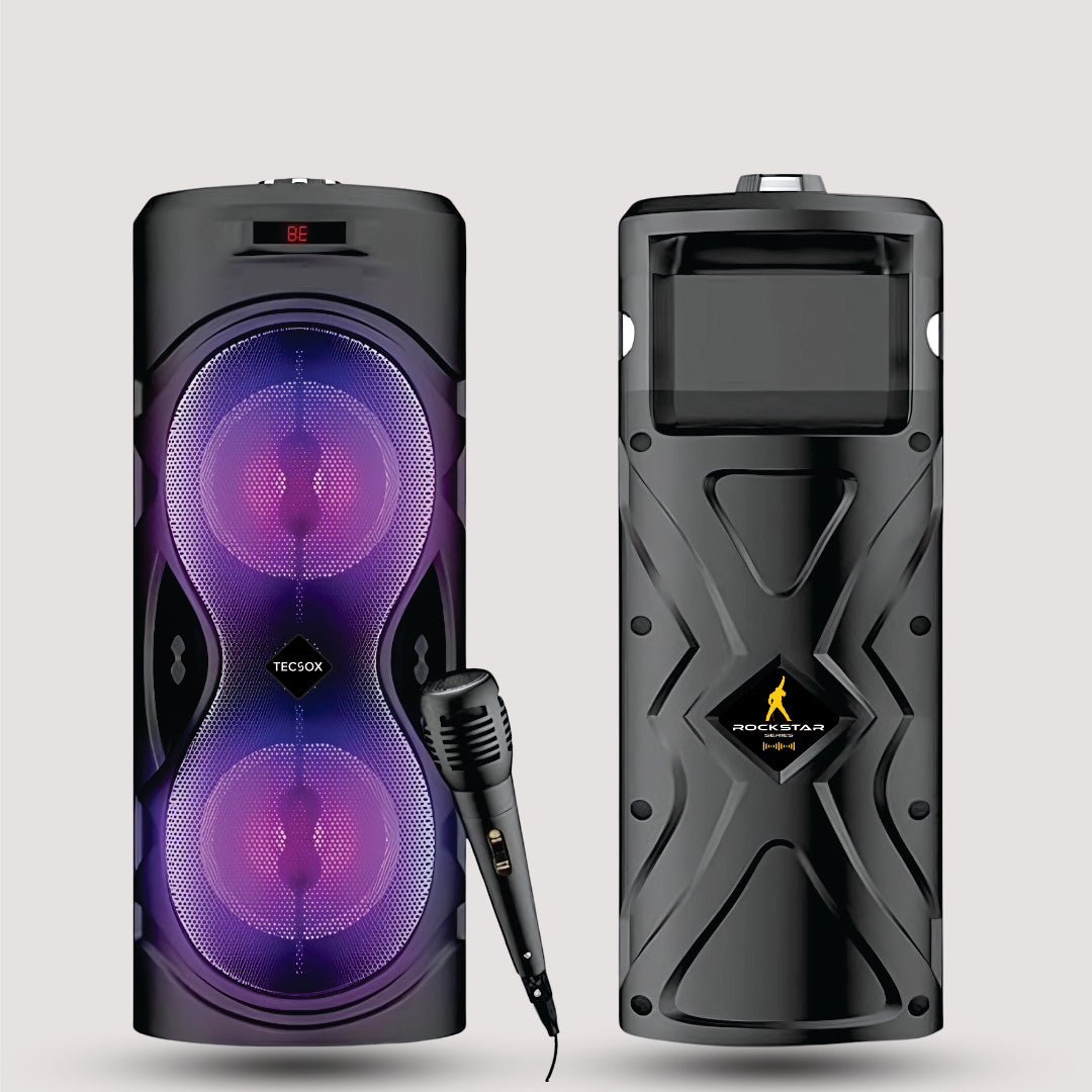 TecSox Rockstar | Speaker with 15watt & Powerful Bass