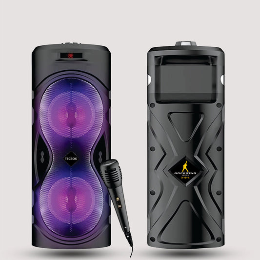TecSox Rockstar | Speaker with 15watt & Powerful Bass