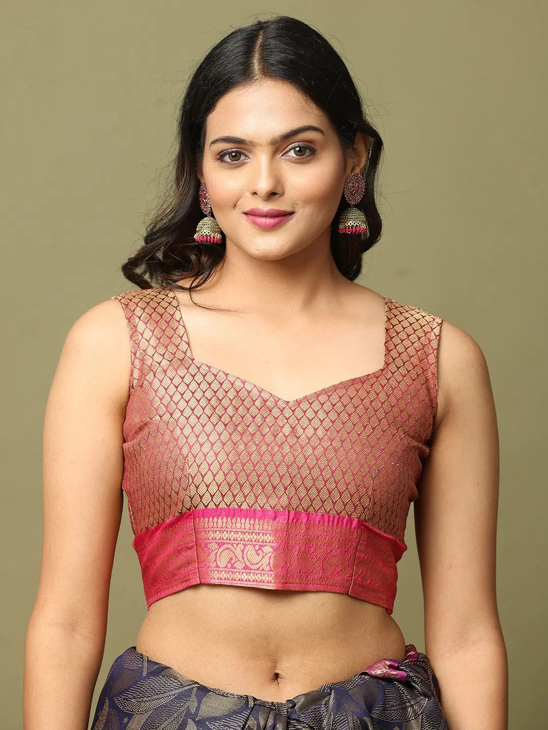 Banarasi Pattu Self Zari Weaving Saree by My Store