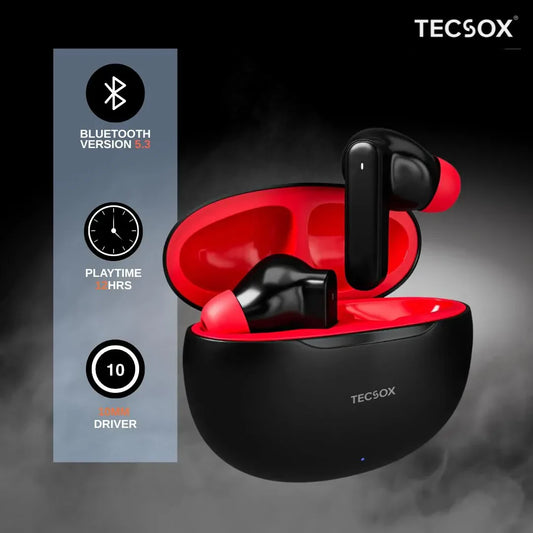 Order TecSox Pulse 611 Bluetooth Earbuds | Deep Bass