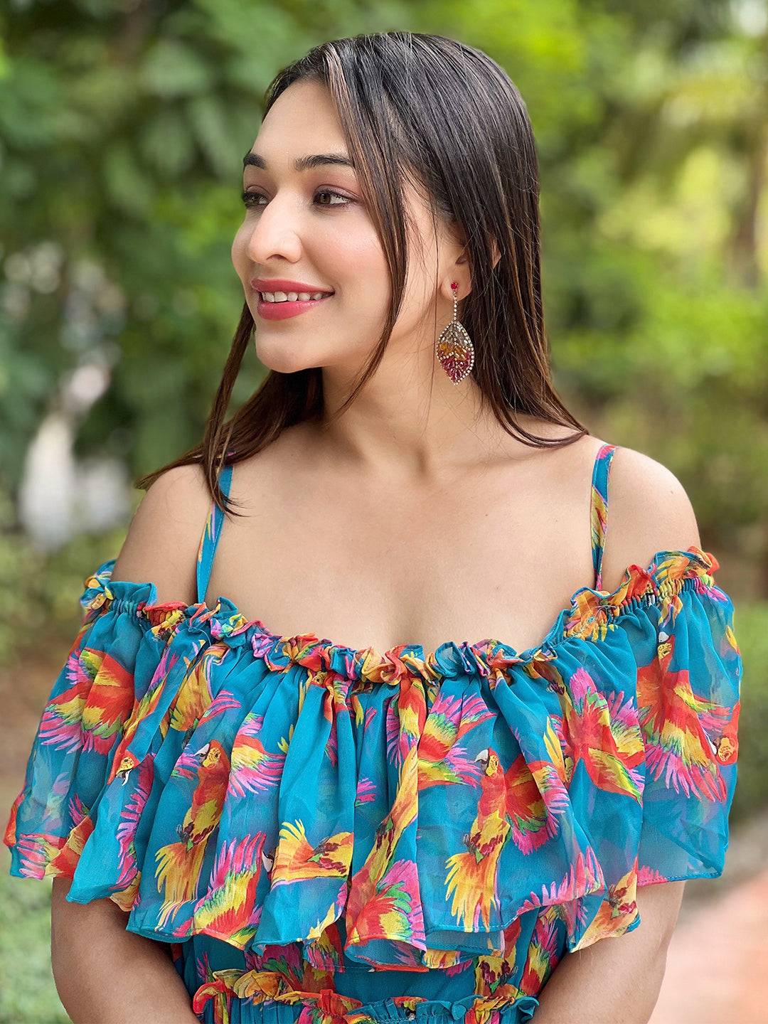 Vacay Vibes Blue Maxi Dress