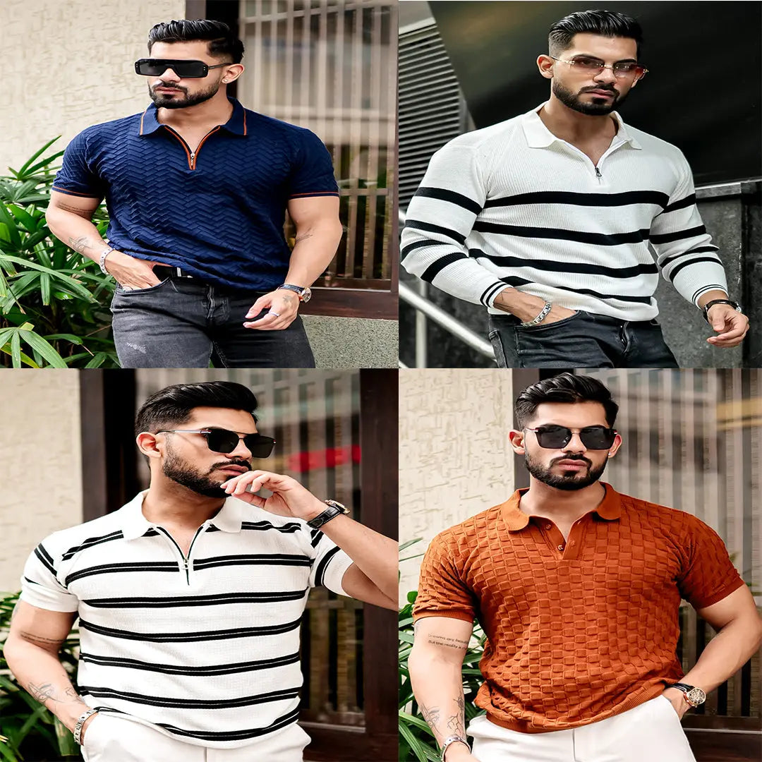Premium Polo T-shirt ( Pack of 4 ) My Store