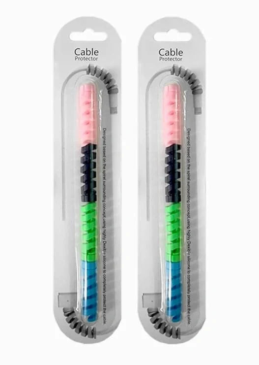 TecSox Spiral Cable Charger Protector | All Types of Wires