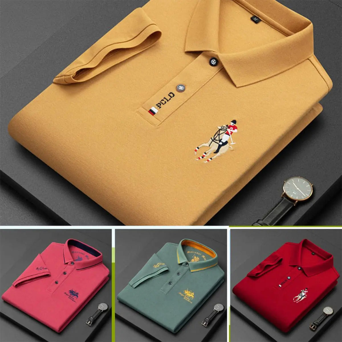Premium Polo T-shirt ( Pack of 4) My Store