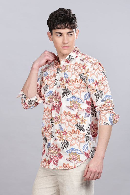Oki Floral Printed Shirt